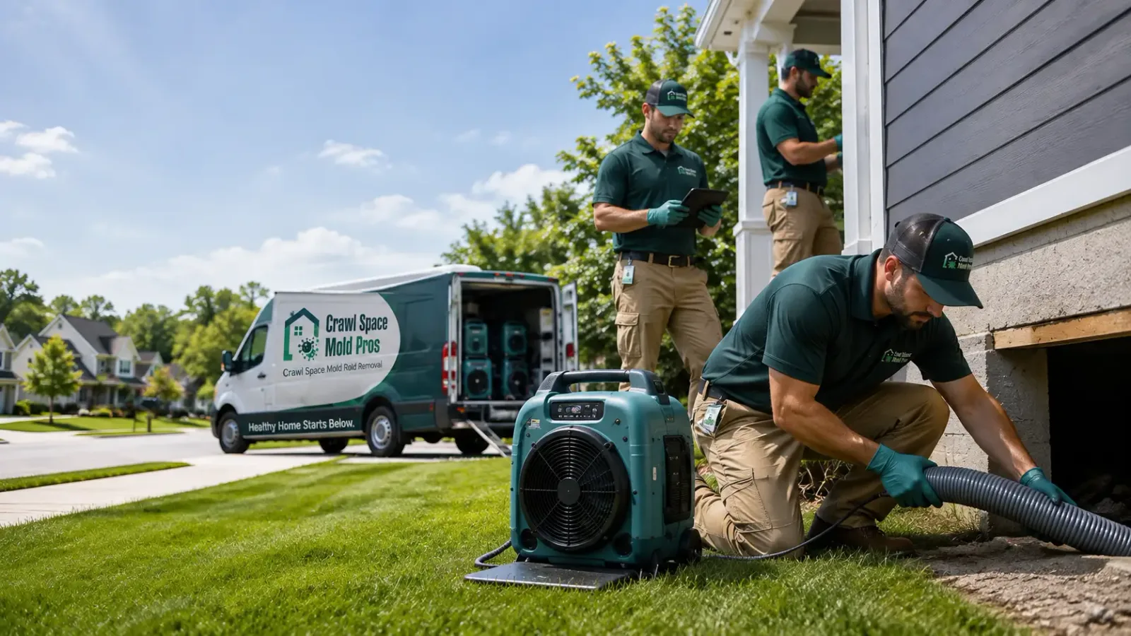Crawl Space Mold Removal in Browns, IL